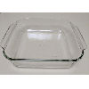 Pyrex dishes- 8x8 square, 1.5qt loaf, pie plate - $12