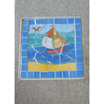 small sailboat table - $20