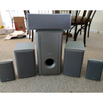 6-piece speaker set - $25