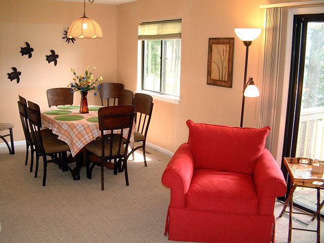 living-dining area
